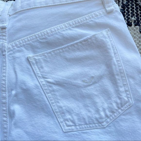 HUDSON Lori High Rise White Destructed Shorts sz 27 - Picture 10 of 10